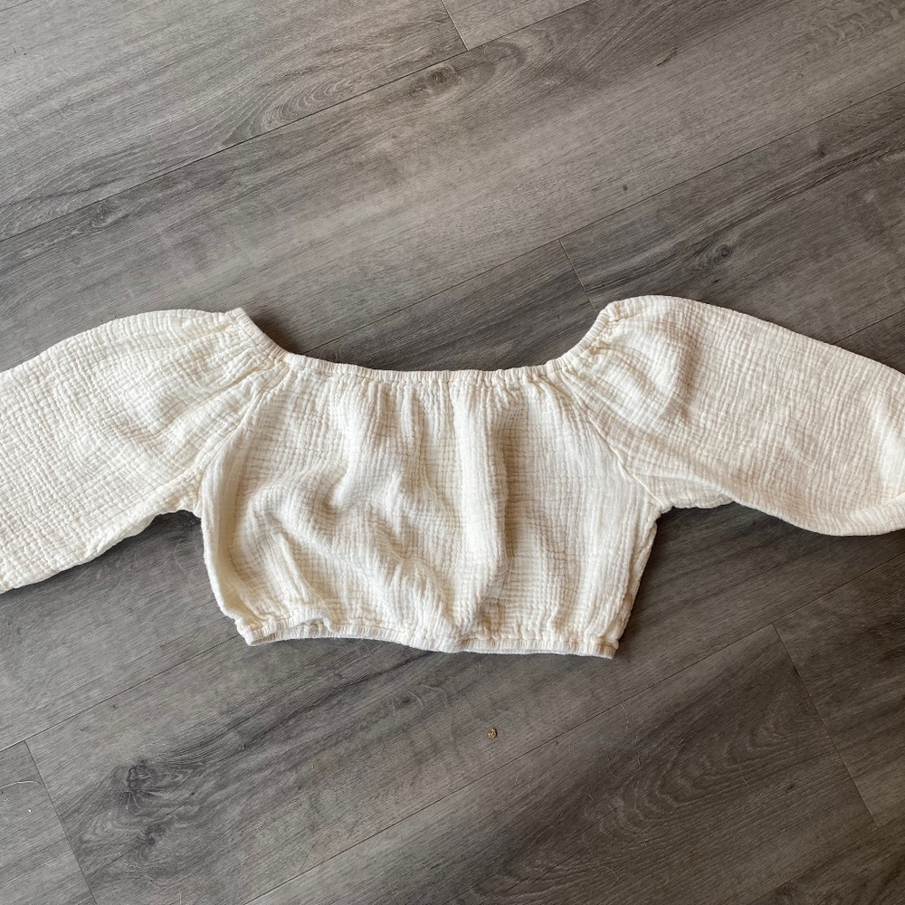 Dorondo Resort Wear Crop Top Sz Small